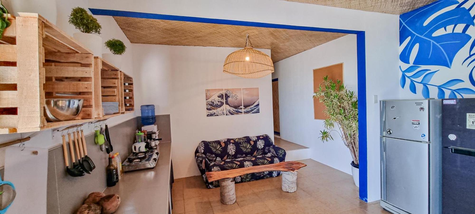 הוסטל סאן ג'ואן Blue House Backpackers Siquijor מראה חיצוני תמונה