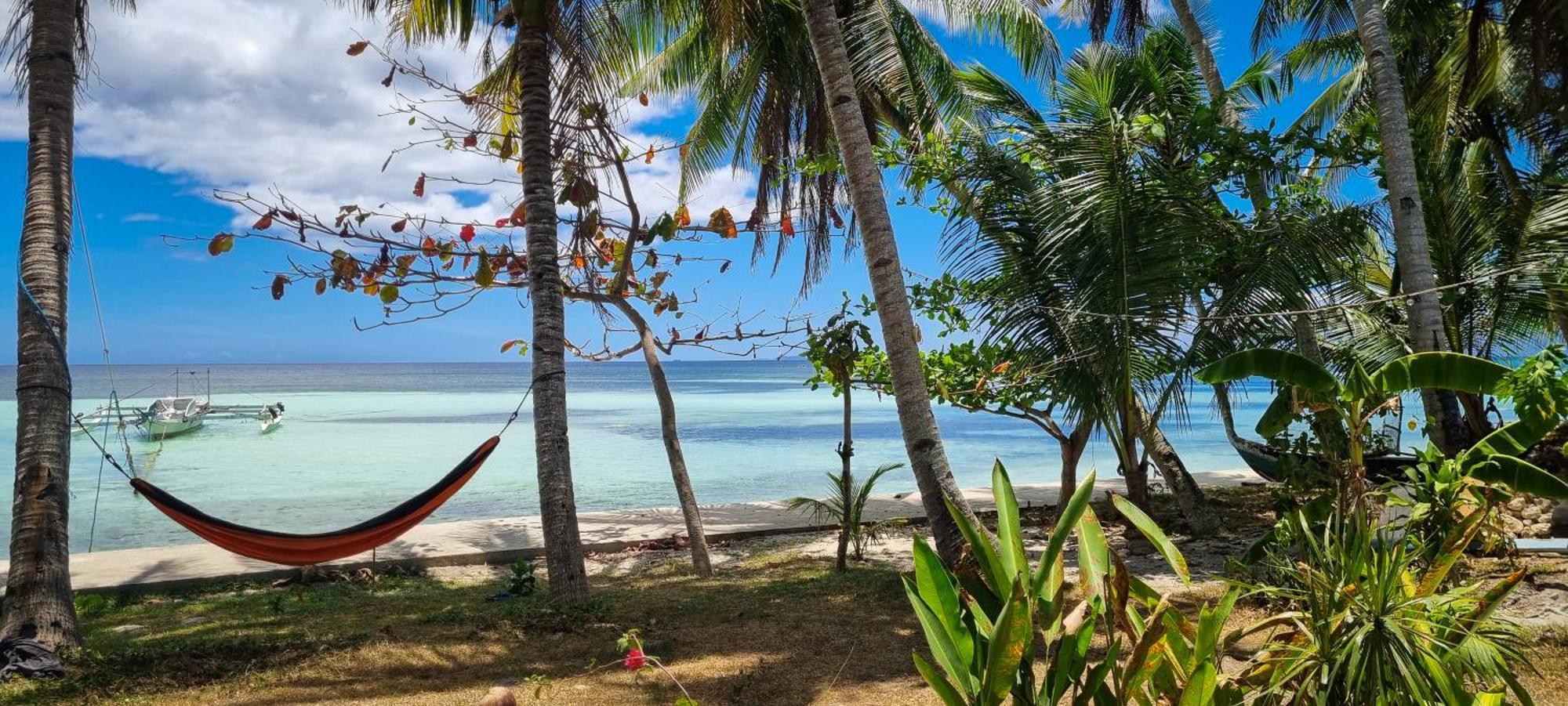 הוסטל סאן ג'ואן Blue House Backpackers Siquijor מראה חיצוני תמונה